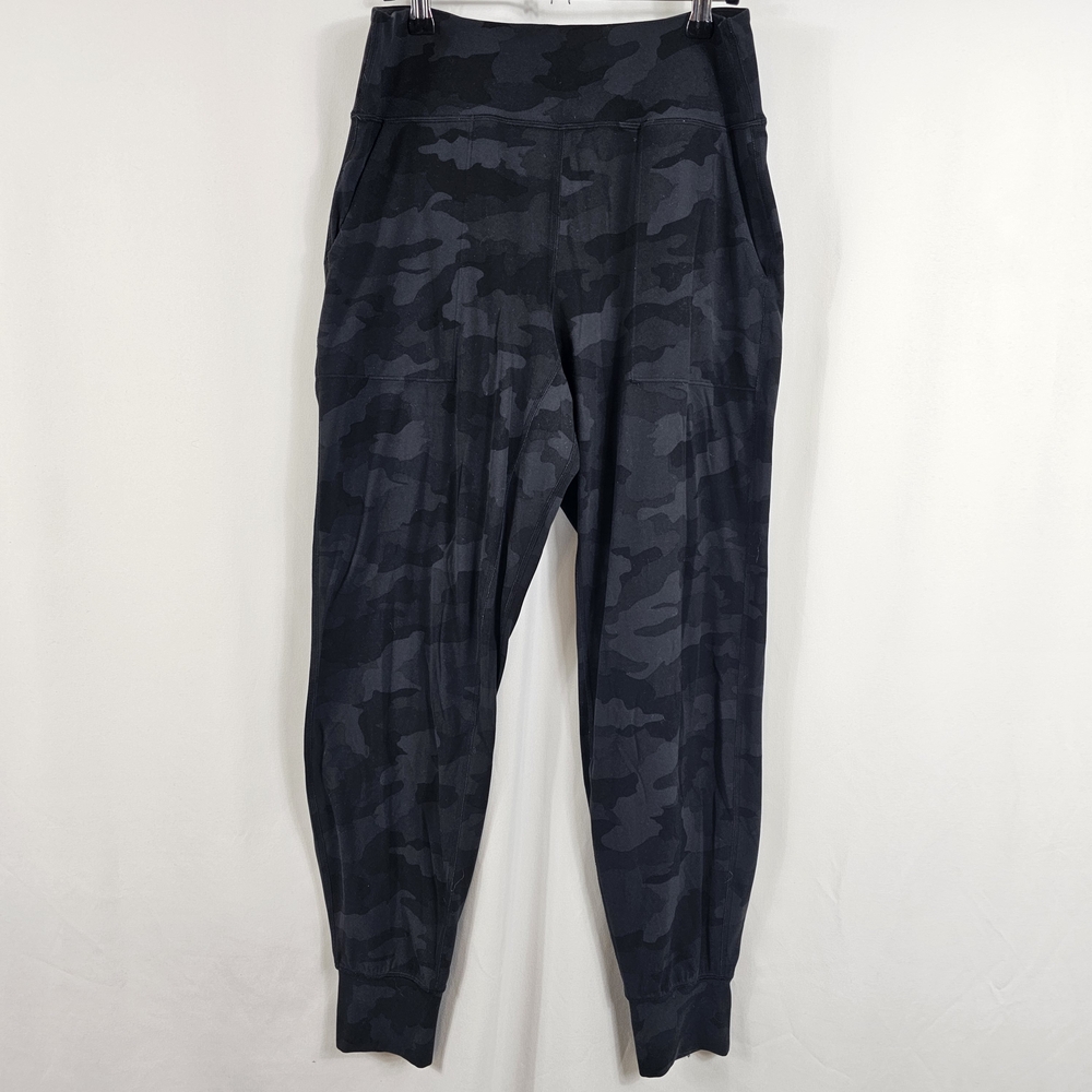 Lululemon Align High Rise Jogger In Black Camo - Size 10